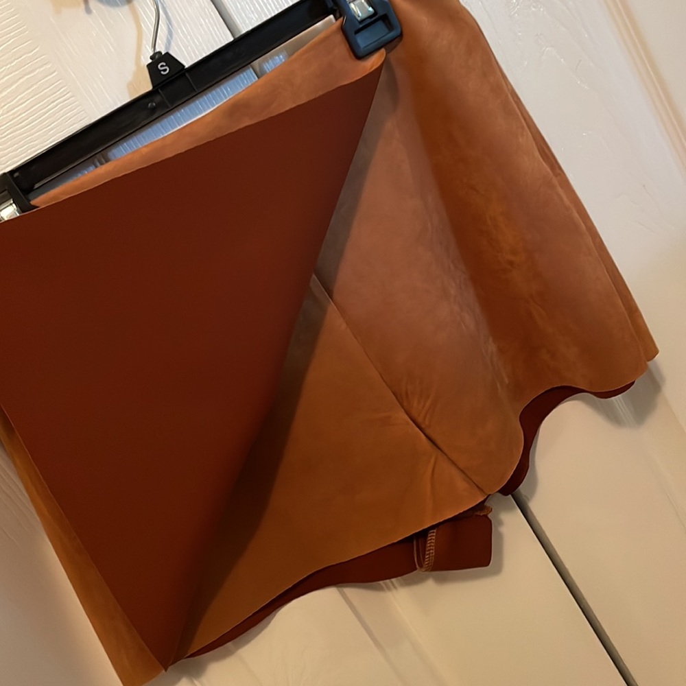 Suede Skort - image 2